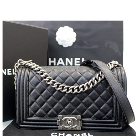 chanel bag boy medium size|Chanel boy new medium price.